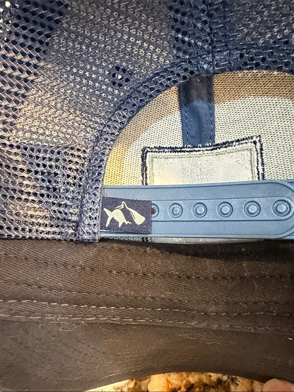 Men's Navy Trucker Hat